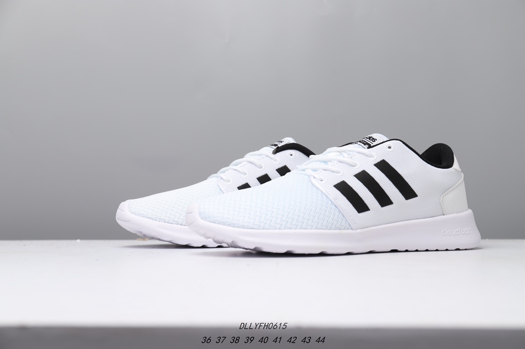 95 阿迪达斯NEO休闲鞋女子运动鞋CLOUDFOAM热巴同款软底舒适潮流板鞋