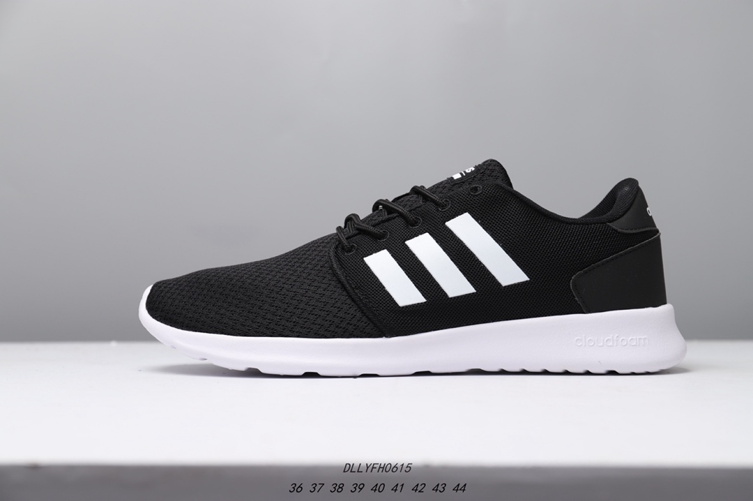 95 阿迪达斯NEO休闲鞋女子运动鞋CLOUDFOAM热巴同款软底舒适潮流板鞋