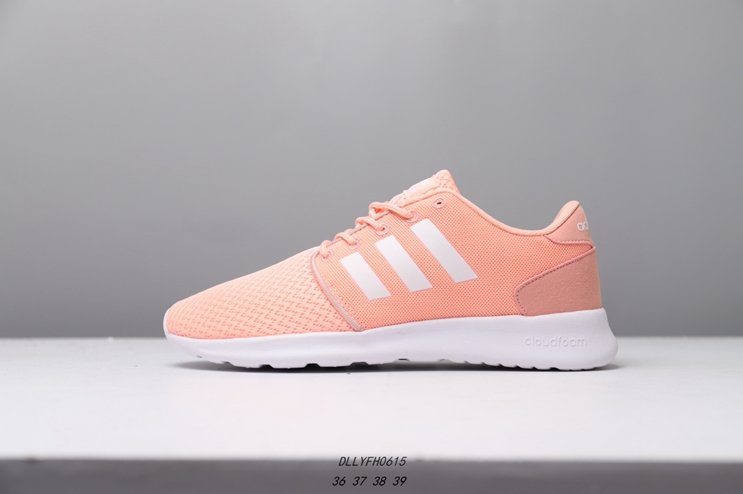 95 阿迪达斯NEO休闲鞋女子运动鞋CLOUDFOAM热巴同款软底舒适潮流板鞋