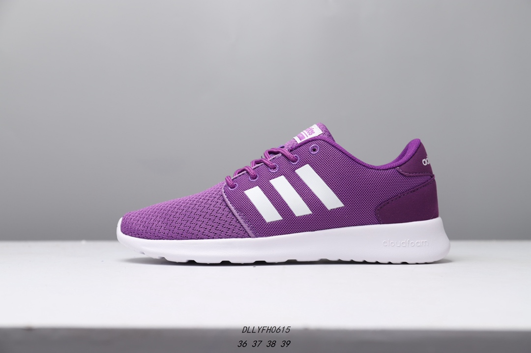 95 阿迪达斯NEO休闲鞋女子运动鞋CLOUDFOAM热巴同款软底舒适潮流板鞋