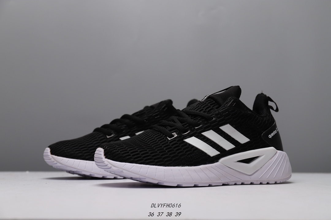 85 阿迪达斯男鞋2019夏新款QUESTAR网面透气运动跑步鞋