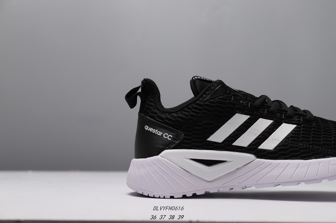85 阿迪达斯男鞋2019夏新款QUESTAR网面透气运动跑步鞋