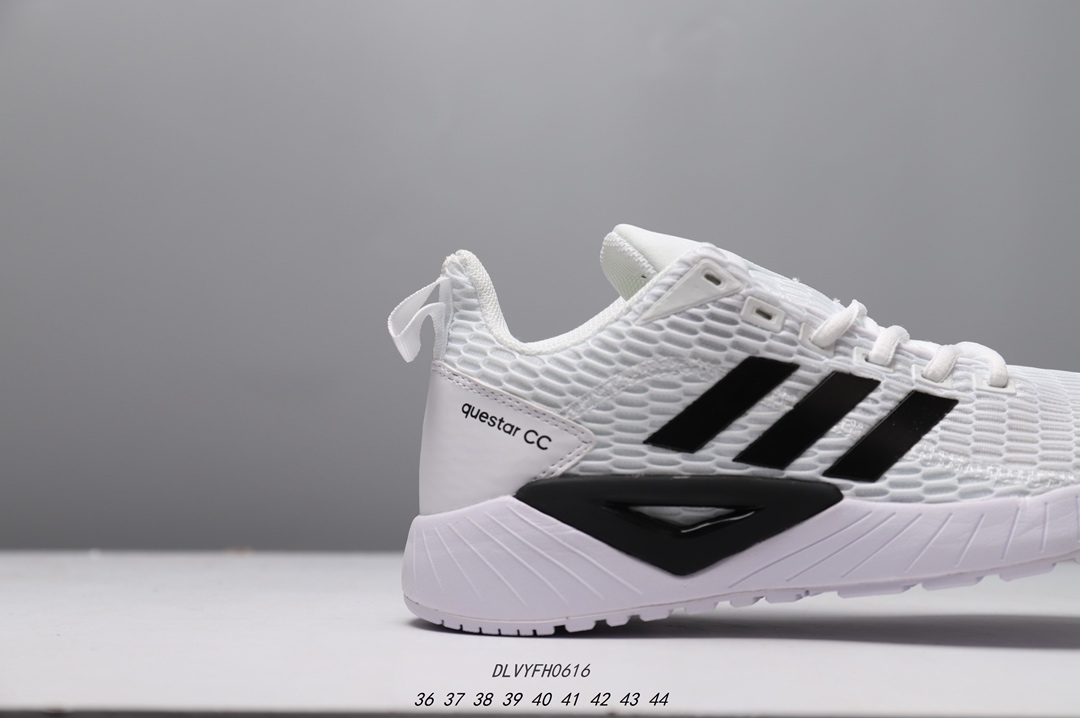 85 阿迪达斯男鞋2019夏新款QUESTAR网面透气运动跑步鞋