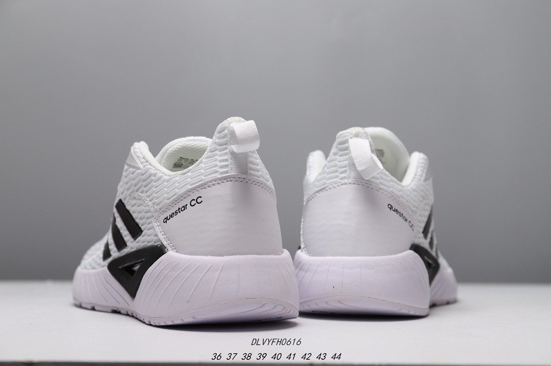 85 阿迪达斯男鞋2019夏新款QUESTAR网面透气运动跑步鞋