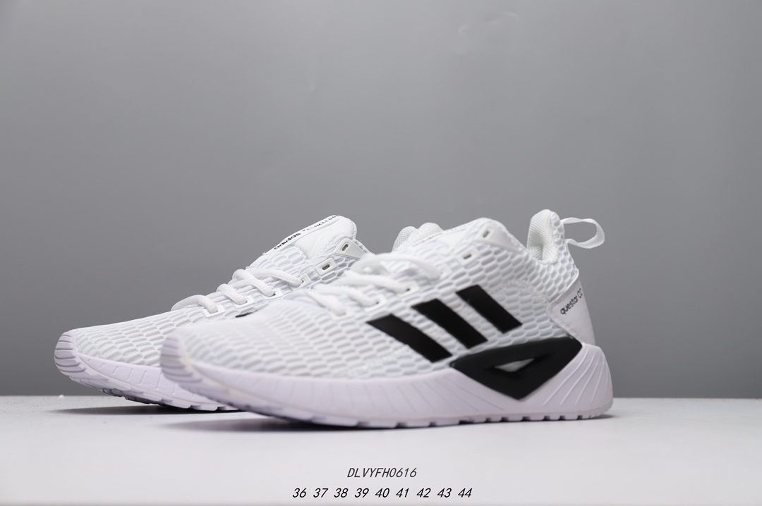 85 阿迪达斯男鞋2019夏新款QUESTAR网面透气运动跑步鞋