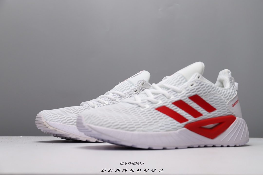 85 阿迪达斯男鞋2019夏新款QUESTAR网面透气运动跑步鞋