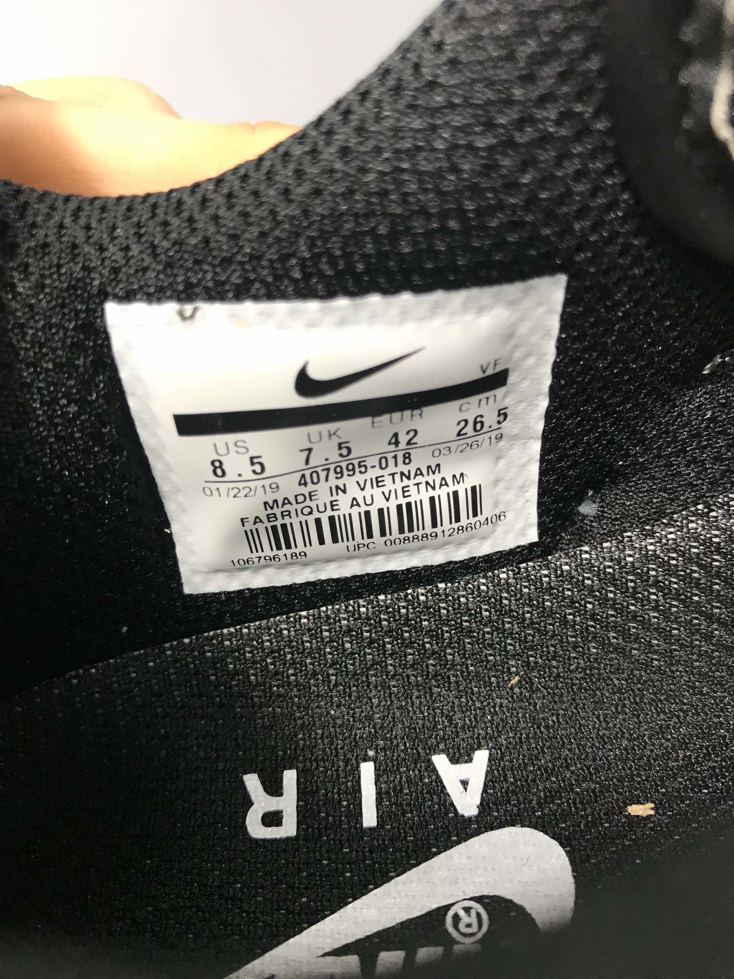 130Nike Vandal High 耐克教父OG 复古黑白高帮板鞋