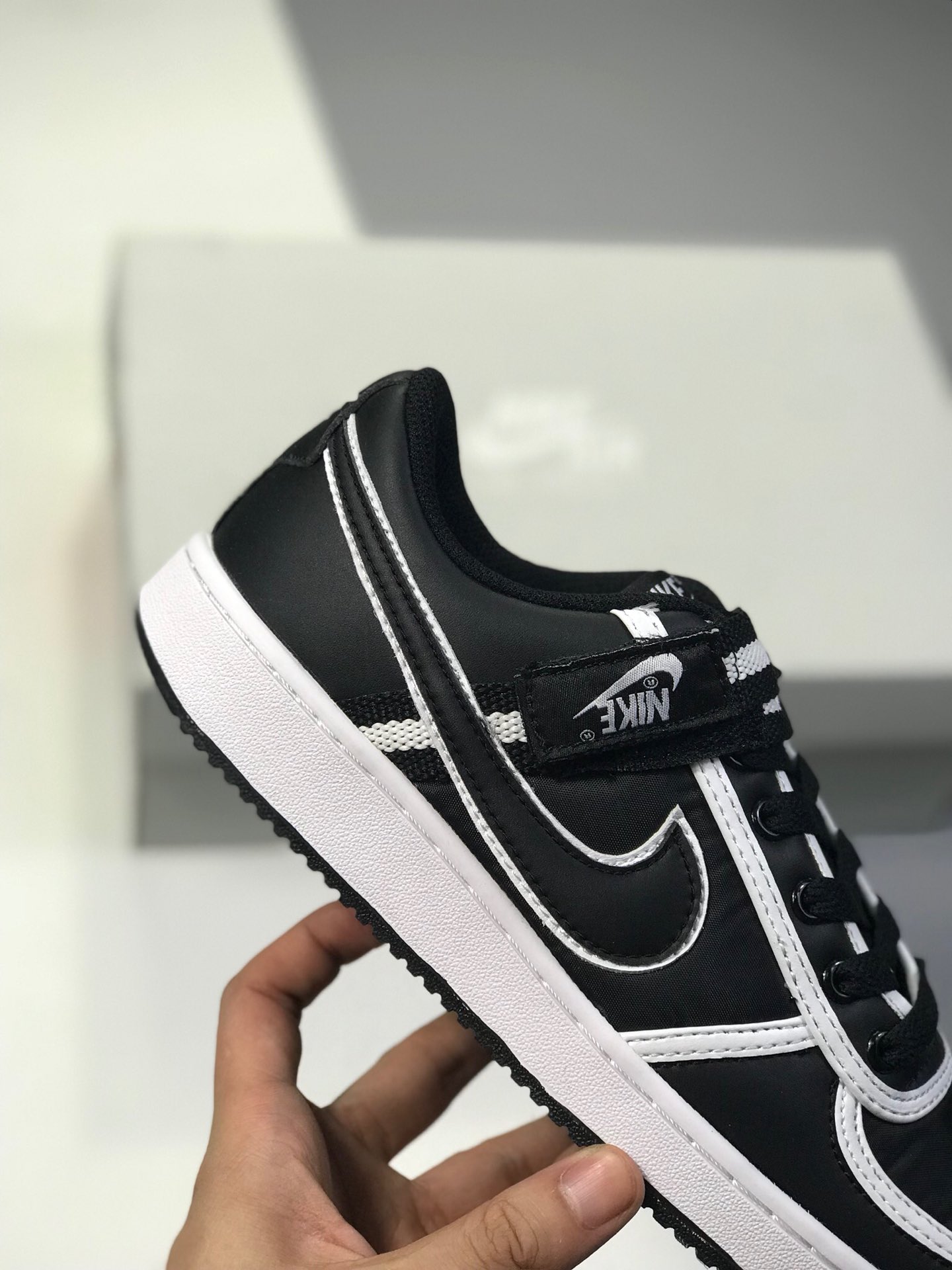 130Nike Vandal High 耐克教父OG 复古黑白高帮板鞋