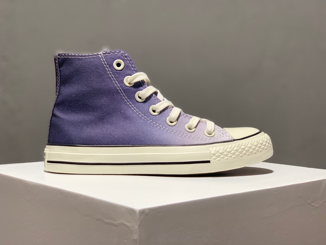 150匡威Converse Chuck Taylor All Star Pastel “灰蓝渐变”明星经典低帮系列休闲百搭硫化板鞋男女鞋原盒