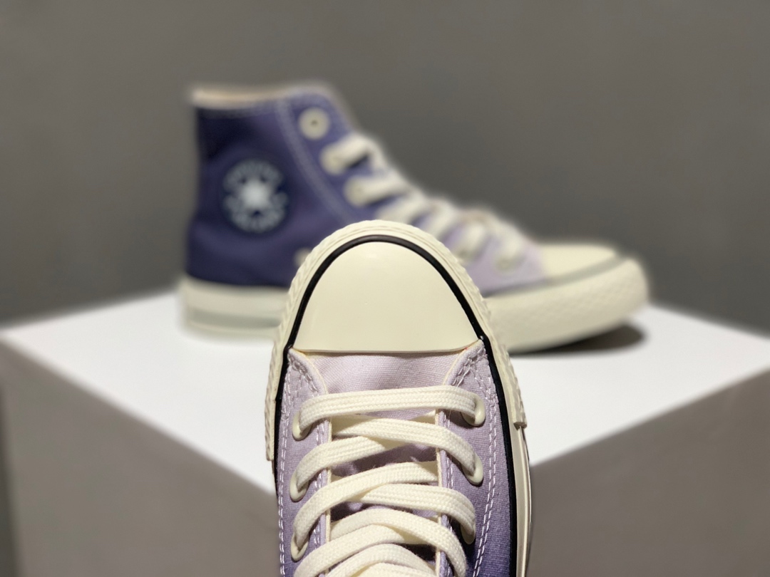 150匡威Converse Chuck Taylor All Star Pastel “灰蓝渐变”明星经典低帮系列休闲百搭硫化板鞋男女鞋原盒