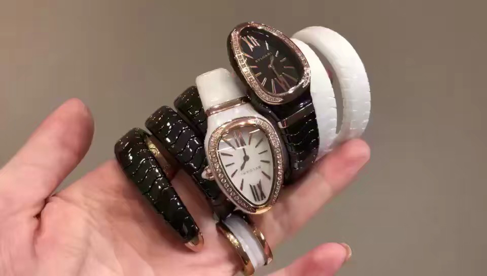 Bvlgari 宝格丽的蛇头系列绝了，尤其陶瓷系列太喜欢了
