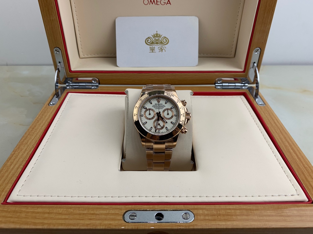 NO:154097,Royal real shot Rolex Ditona series full rose gold men's watch, rolex19860909皇家实拍 劳力士迪通拿系列全玫瑰金男款腕表,,rolex,Watch