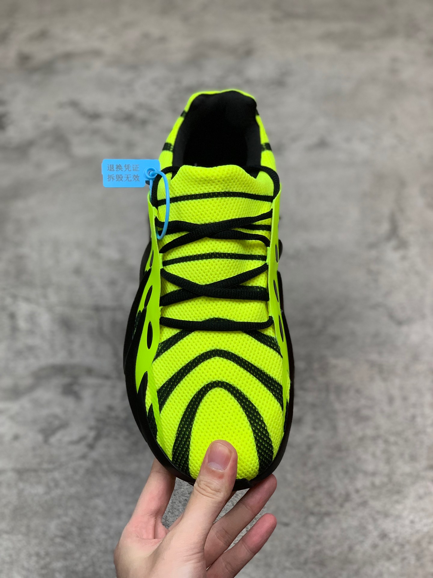 380公司级 阿迪达斯/Adidas Yeezy451  Boost 椰子451 爆米花缓震鞋底 顶级真爆  透气网面 复古运动跑鞋