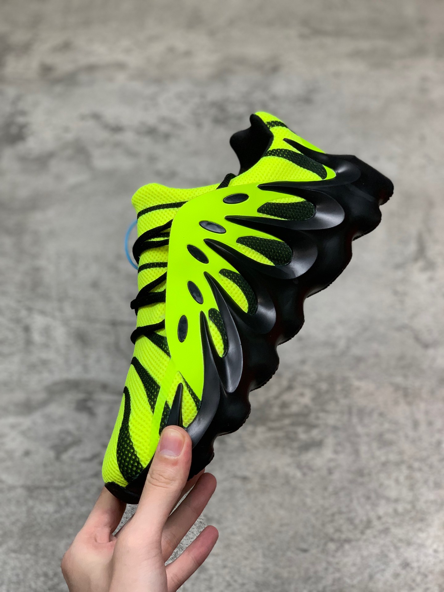 380公司级 阿迪达斯/Adidas Yeezy451  Boost 椰子451 爆米花缓震鞋底 顶级真爆  透气网面 复古运动跑鞋