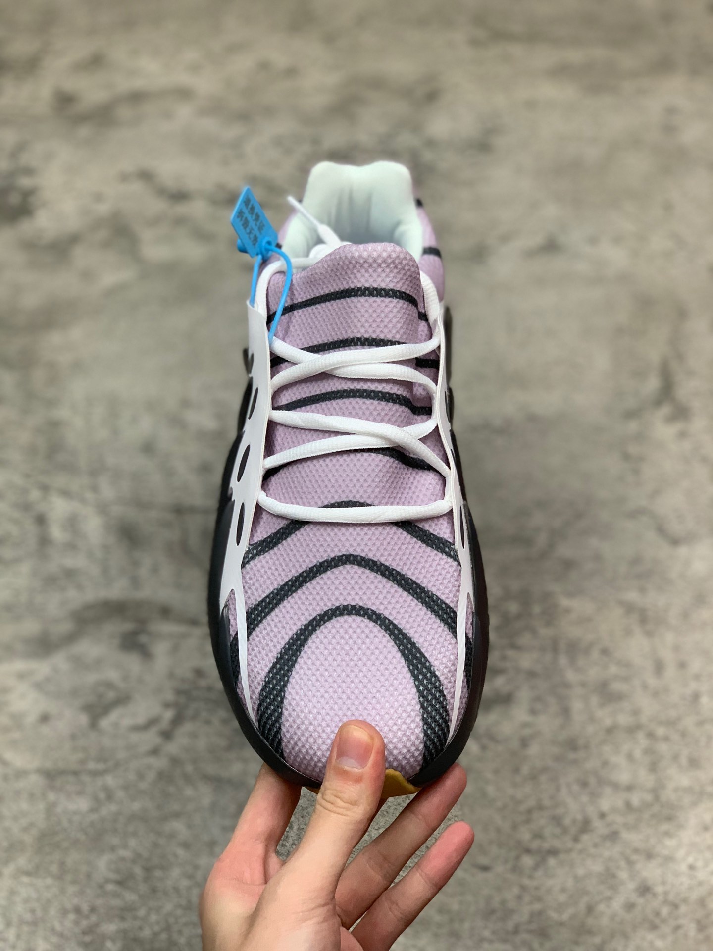 380公司级 阿迪达斯/Adidas Yeezy451  Boost 椰子451 爆米花缓震鞋底 顶级真爆  透气网面 复古运动跑鞋