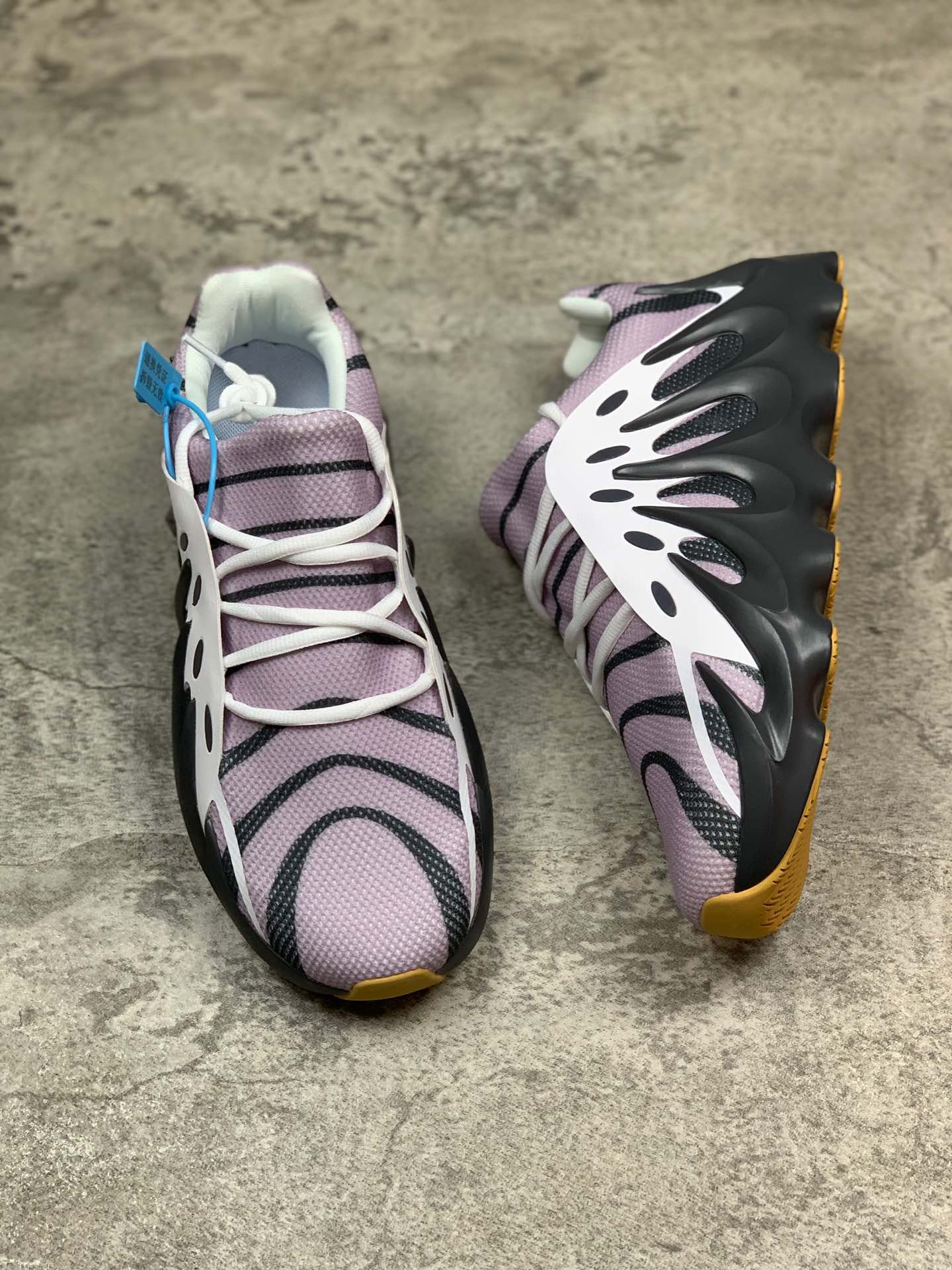 380公司级 阿迪达斯/Adidas Yeezy451  Boost 椰子451 爆米花缓震鞋底 顶级真爆  透气网面 复古运动跑鞋