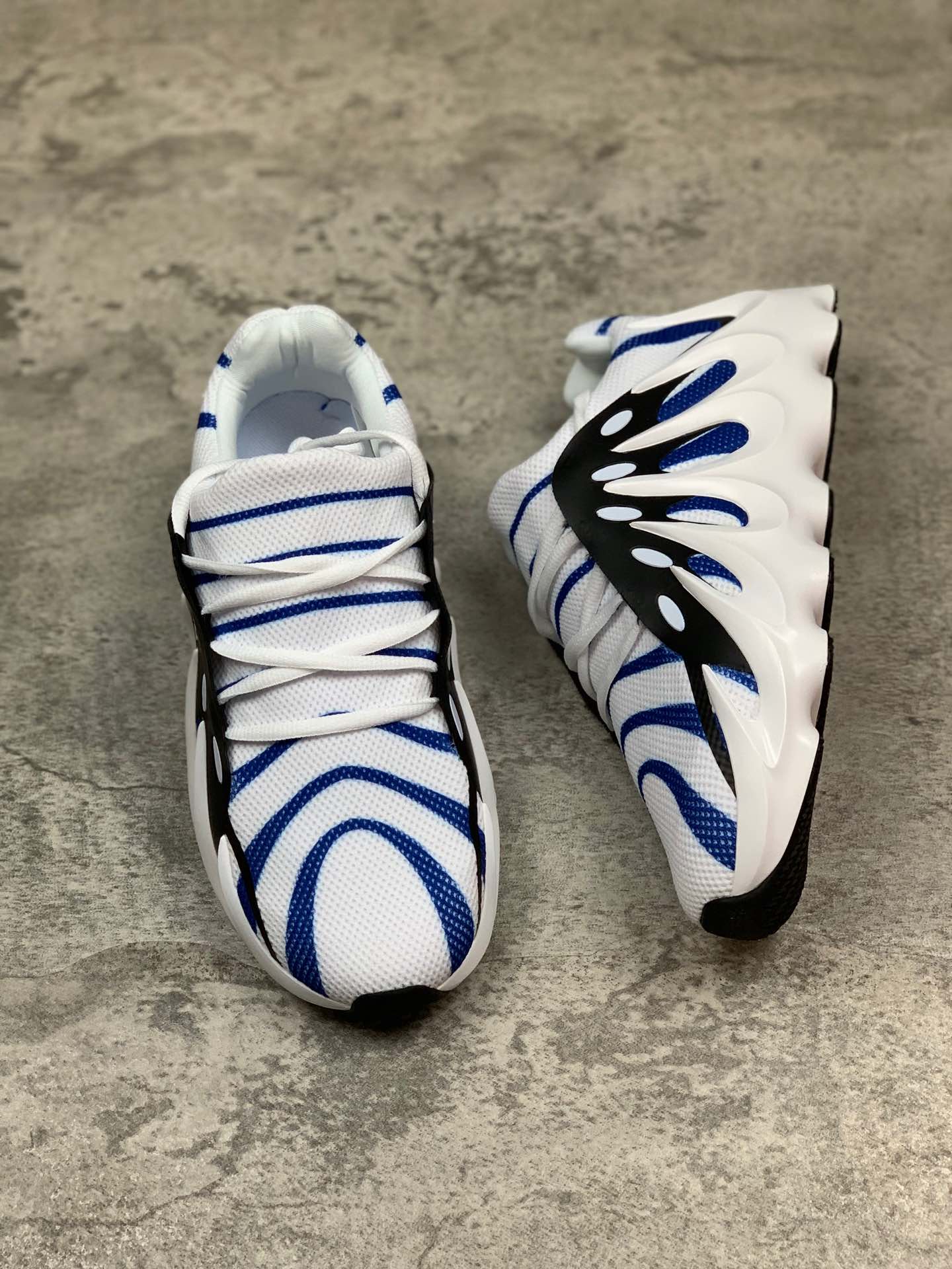 380公司级 阿迪达斯/Adidas Yeezy451  Boost 椰子451 爆米花缓震鞋底 顶级真爆  透气网面 复古运动跑鞋