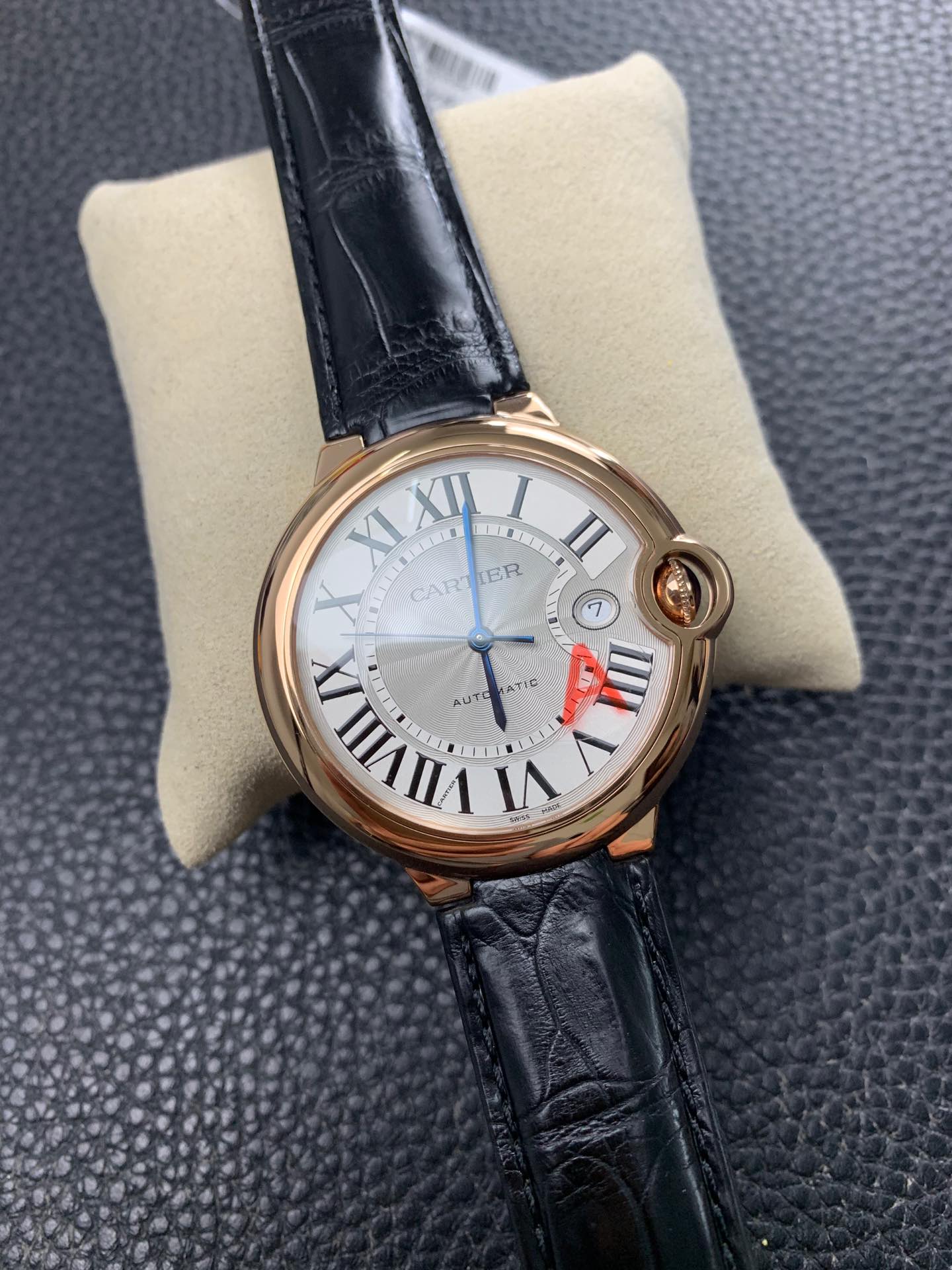 v6 Blue Balloon Rose Gold 42mm