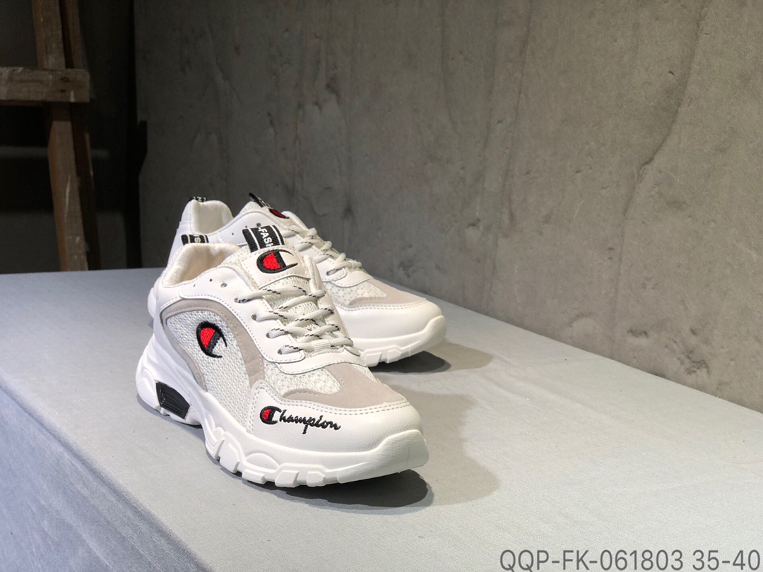 120 Champion Ipo Metallic 冠军复古网面透气老爹鞋