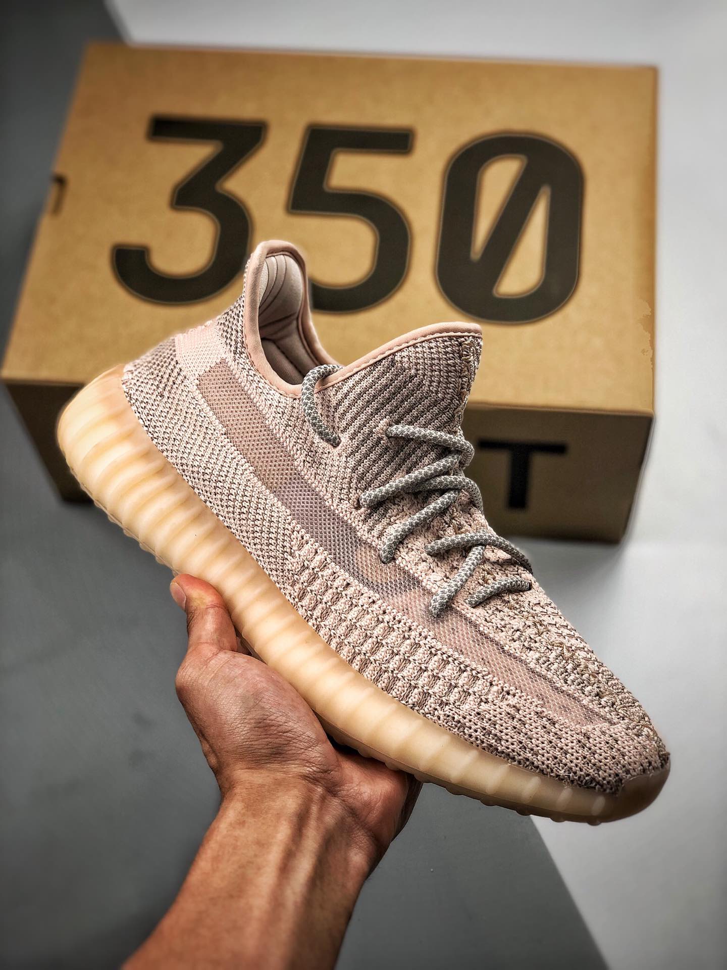 Recogida local Adidas Yeezy 350 Boost V2 Silver Pink Asia Limited 2.0 Primer lanzamiento expuesto Pedido designado por …