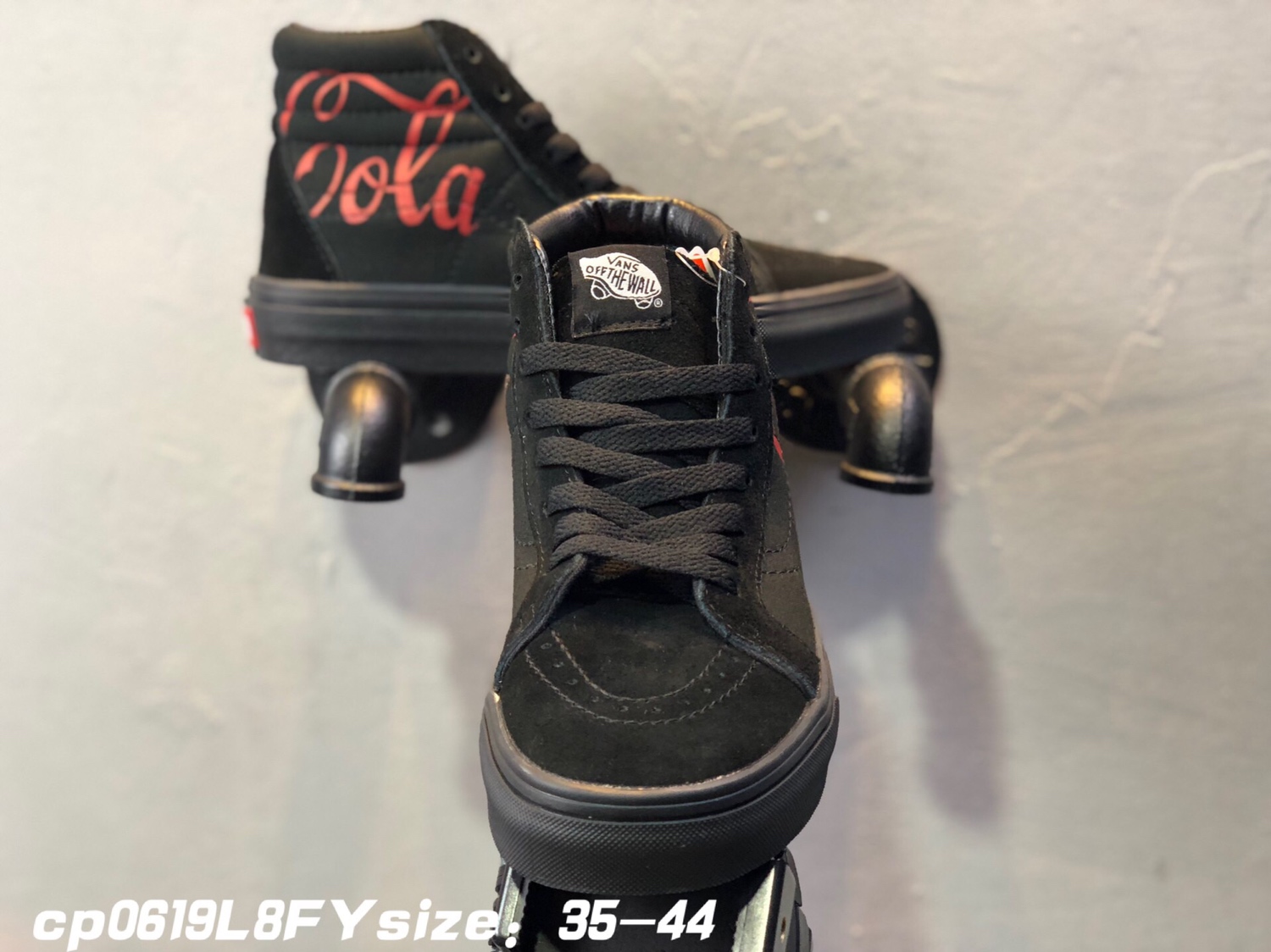 90万斯Vans x Coca Cola OLD Skool  可口可乐 合作限量款 真反绒皮+帆布 紫光防伪标