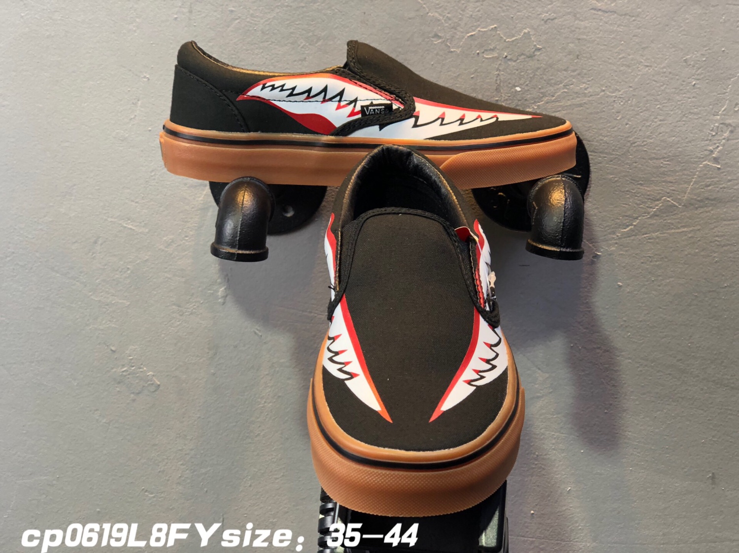 90万斯 VANS Classic Slip-On 情侣时尚一脚蹬低帮帆布板鞋