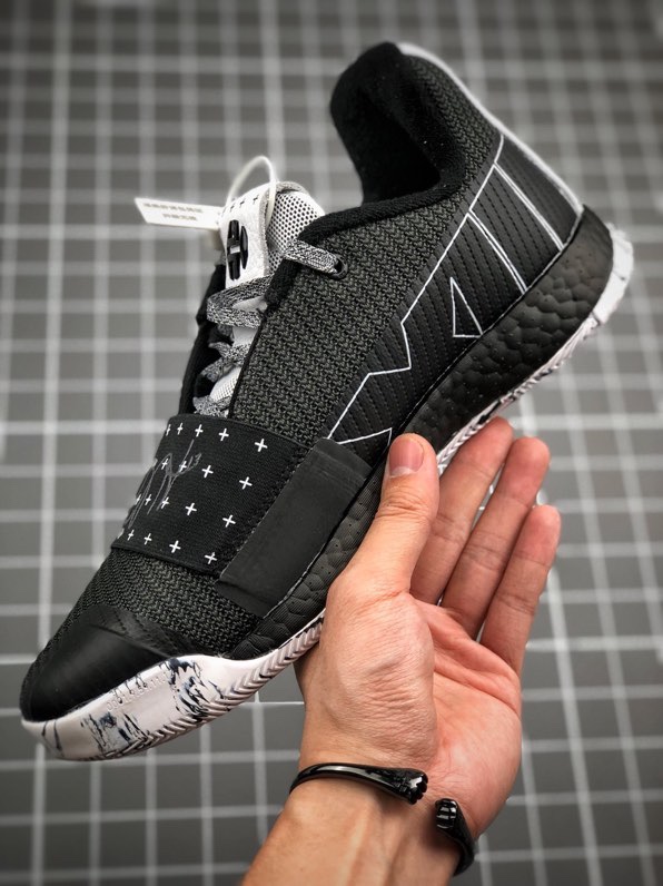 150 #【全网首发 最高工艺】Adidas HARDEN LS 3 BUCKLE 哈登三代针织开衫绑带 巴斯夫真爆原装级 Boost助力实战所向披靡官方货号：AQ0035