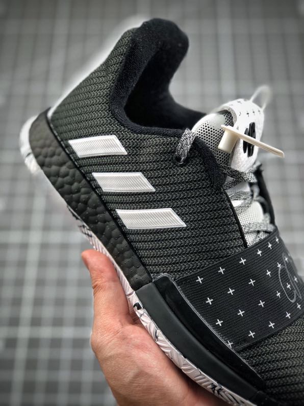 150 #【全网首发 最高工艺】Adidas HARDEN LS 3 BUCKLE 哈登三代针织开衫绑带 巴斯夫真爆原装级 Boost助力实战所向披靡官方货号：AQ0035
