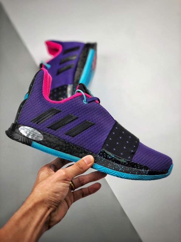 150 #【全网首发 最高工艺】Adidas HARDEN LS 3 BUCKLE 哈登三代针织开衫绑带 巴斯夫真爆原装级 Boost助力实战所向披靡官方货号：AQ0035