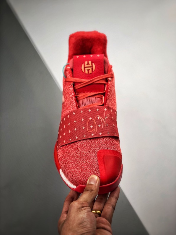 150 #【全网首发 最高工艺】Adidas HARDEN LS 3 BUCKLE 哈登三代针织开衫绑带 巴斯夫真爆原装级 Boost助力实战所向披靡官方货号：AQ0035