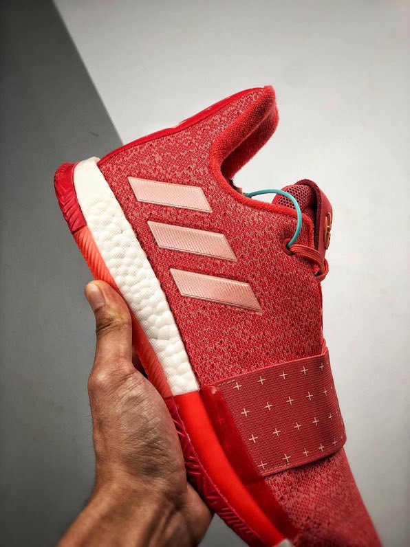 150 #【全网首发 最高工艺】Adidas HARDEN LS 3 BUCKLE 哈登三代针织开衫绑带 巴斯夫真爆原装级 Boost助力实战所向披靡官方货号：AQ0035