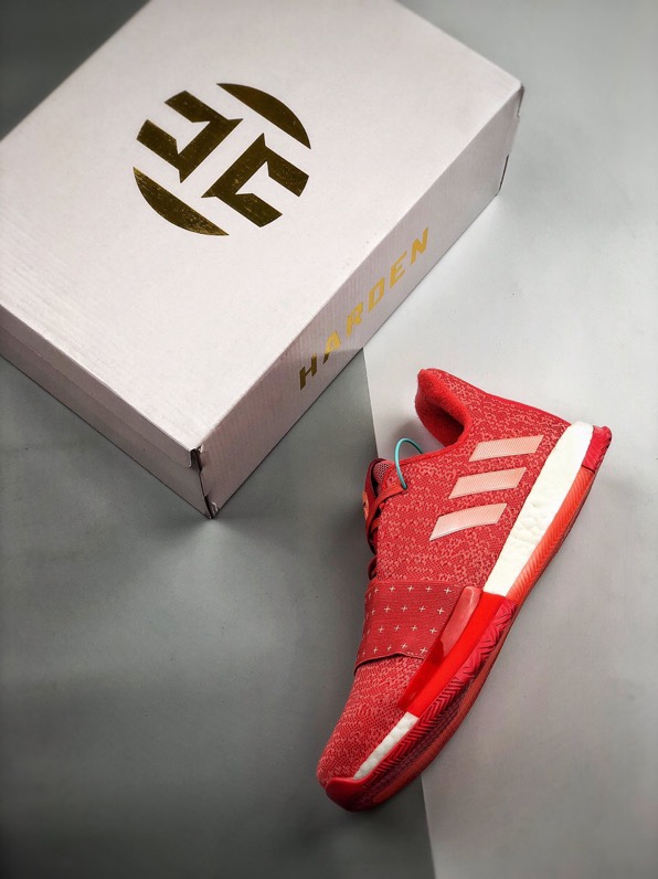 150 #【全网首发 最高工艺】Adidas HARDEN LS 3 BUCKLE 哈登三代针织开衫绑带 巴斯夫真爆原装级 Boost助力实战所向披靡官方货号：AQ0035