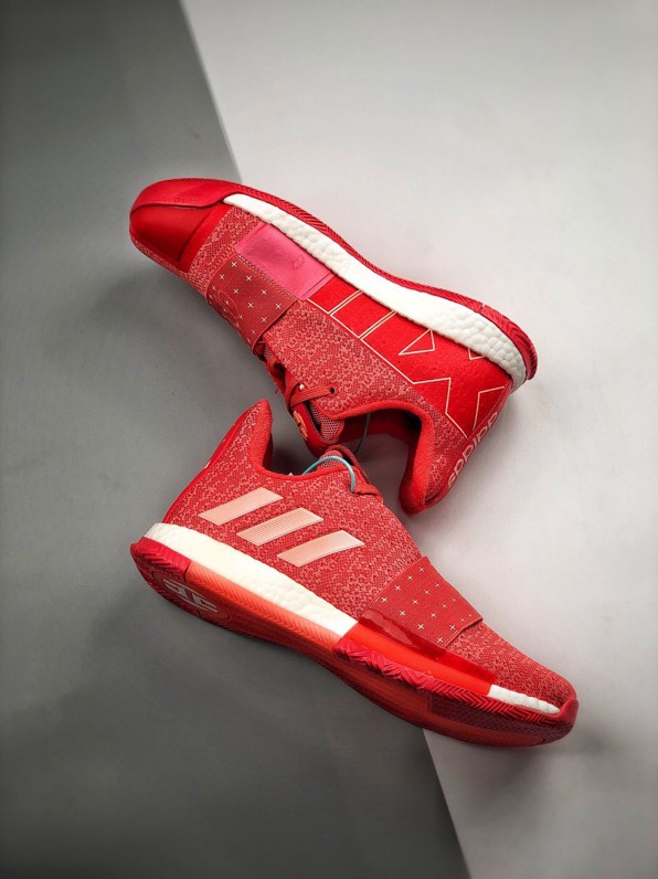 150 #【全网首发 最高工艺】Adidas HARDEN LS 3 BUCKLE 哈登三代针织开衫绑带 巴斯夫真爆原装级 Boost助力实战所向披靡官方货号：AQ0035
