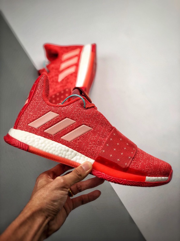 150 #【全网首发 最高工艺】Adidas HARDEN LS 3 BUCKLE 哈登三代针织开衫绑带 巴斯夫真爆原装级 Boost助力实战所向披靡官方货号：AQ0035