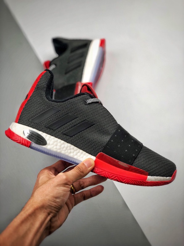 150 #【全网首发 最高工艺】Adidas HARDEN LS 3 BUCKLE 哈登三代针织开衫绑带 巴斯夫真爆原装级 Boost助力实战所向披靡官方货号：AQ0035