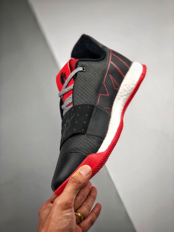 150 #【全网首发 最高工艺】Adidas HARDEN LS 3 BUCKLE 哈登三代针织开衫绑带 巴斯夫真爆原装级 Boost助力实战所向披靡官方货号：AQ0035