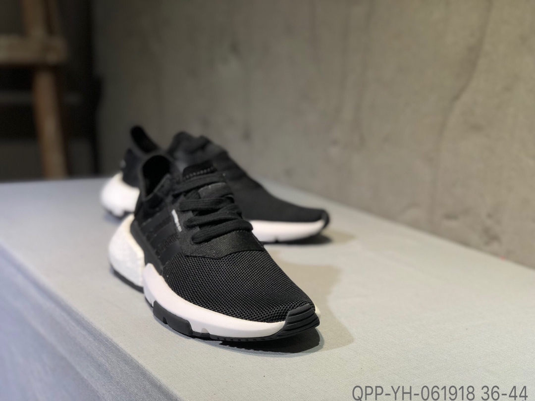 120福利特价 公司级真爆  Adidas POD-S3.1 真爆米花跑鞋