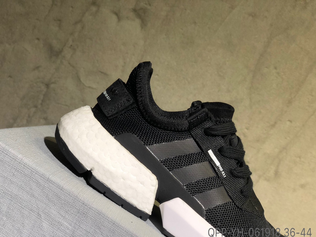 120福利特价 公司级真爆  Adidas POD-S3.1 真爆米花跑鞋