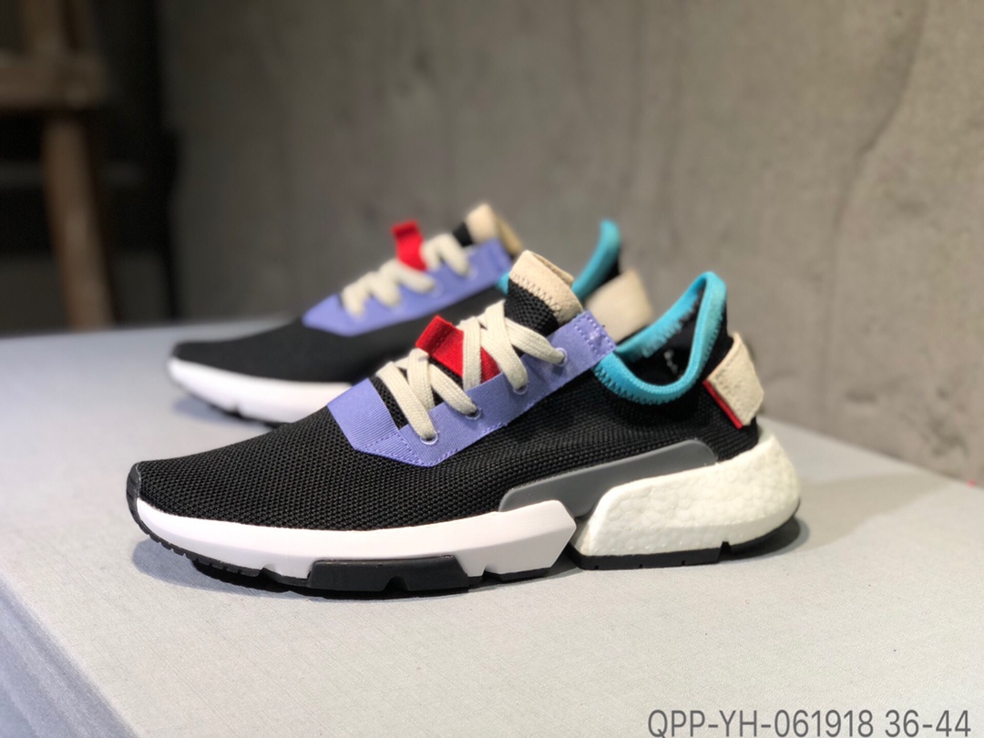 120福利特价 公司级真爆  Adidas POD-S3.1 真爆米花跑鞋