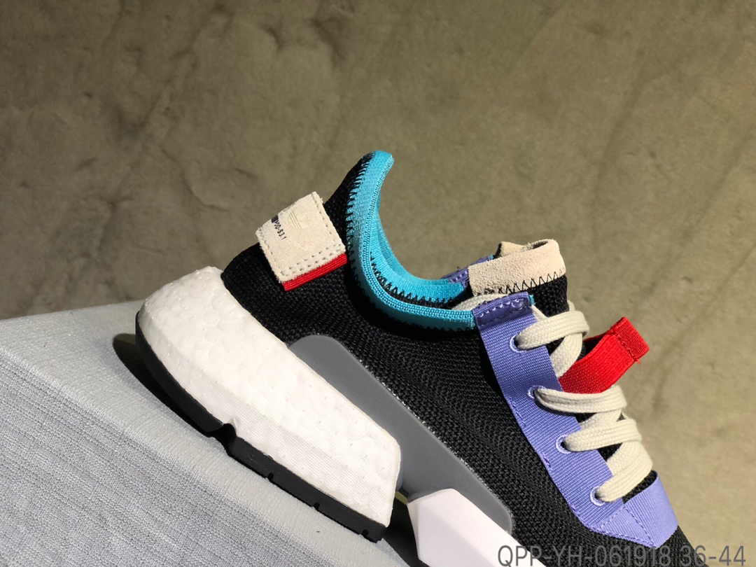 120福利特价 公司级真爆  Adidas POD-S3.1 真爆米花跑鞋
