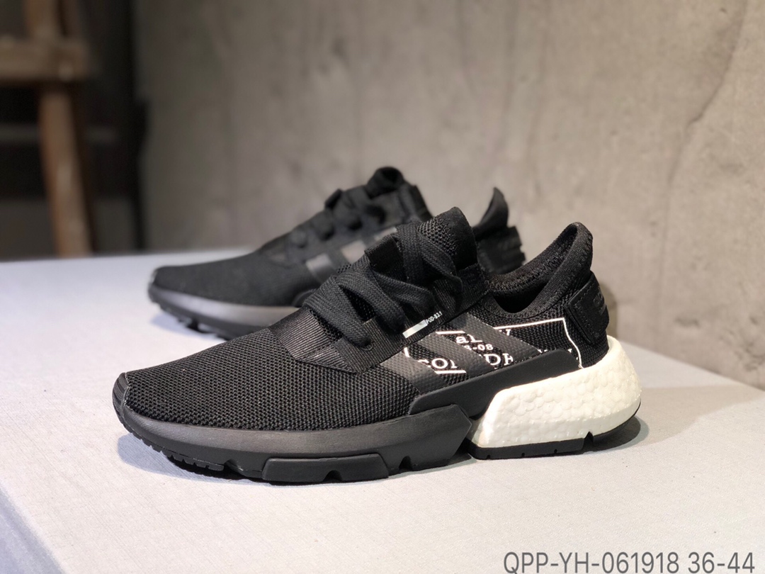 120福利特价 公司级真爆  Adidas POD-S3.1 真爆米花跑鞋