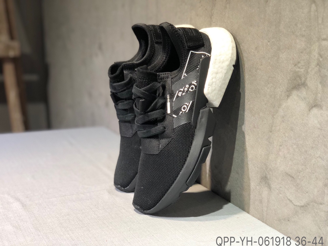 120福利特价 公司级真爆  Adidas POD-S3.1 真爆米花跑鞋