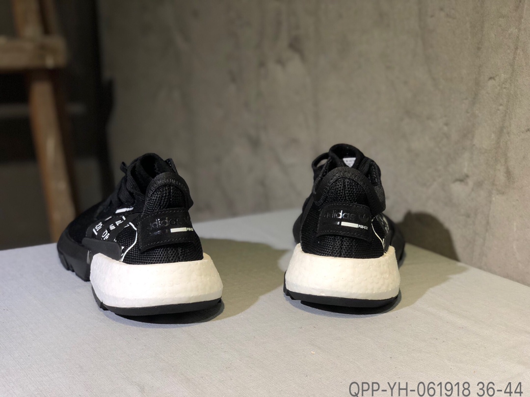 120福利特价 公司级真爆  Adidas POD-S3.1 真爆米花跑鞋