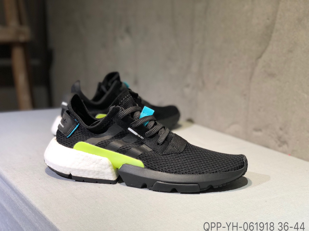 120福利特价 公司级真爆  Adidas POD-S3.1 真爆米花跑鞋