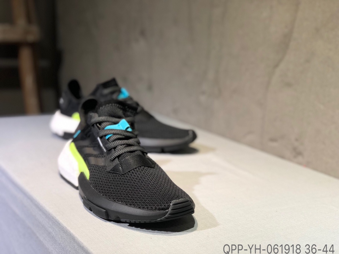 120福利特价 公司级真爆  Adidas POD-S3.1 真爆米花跑鞋