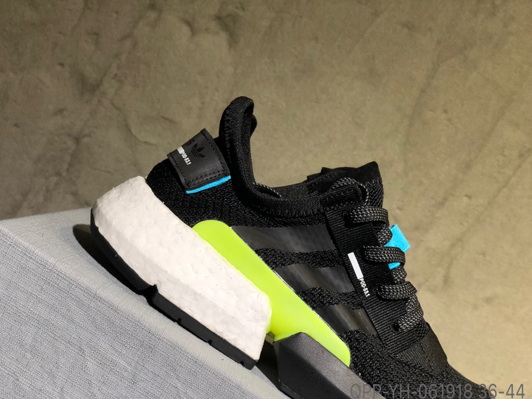 120福利特价 公司级真爆  Adidas POD-S3.1 真爆米花跑鞋