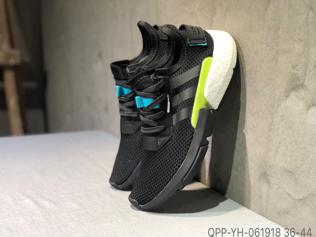 120福利特价 公司级真爆  Adidas POD-S3.1 真爆米花跑鞋