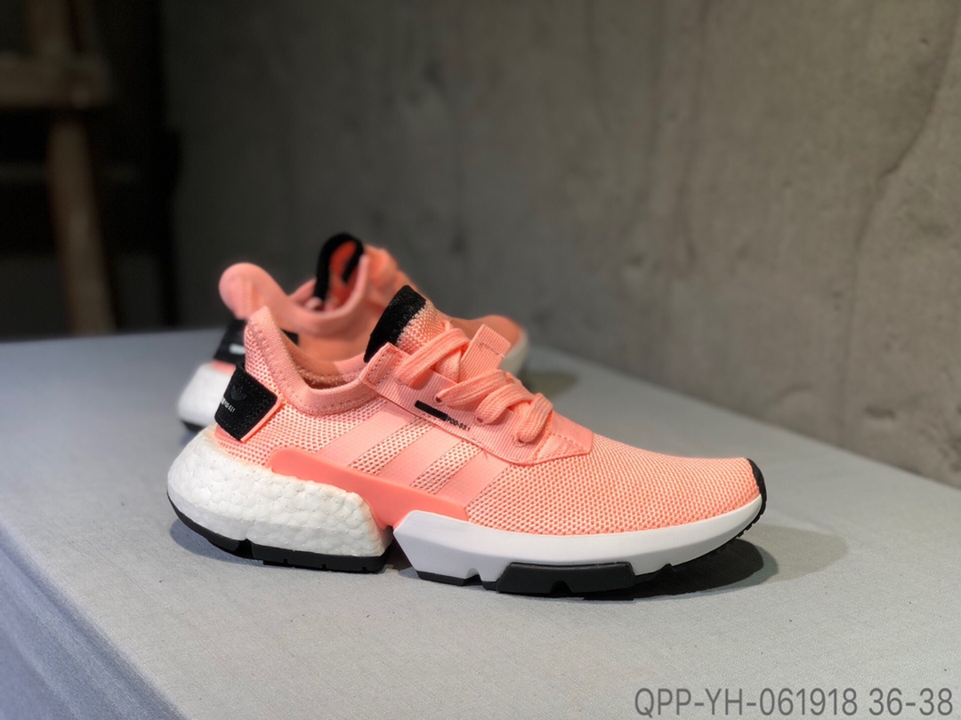 120福利特价 公司级真爆  Adidas POD-S3.1 真爆米花跑鞋