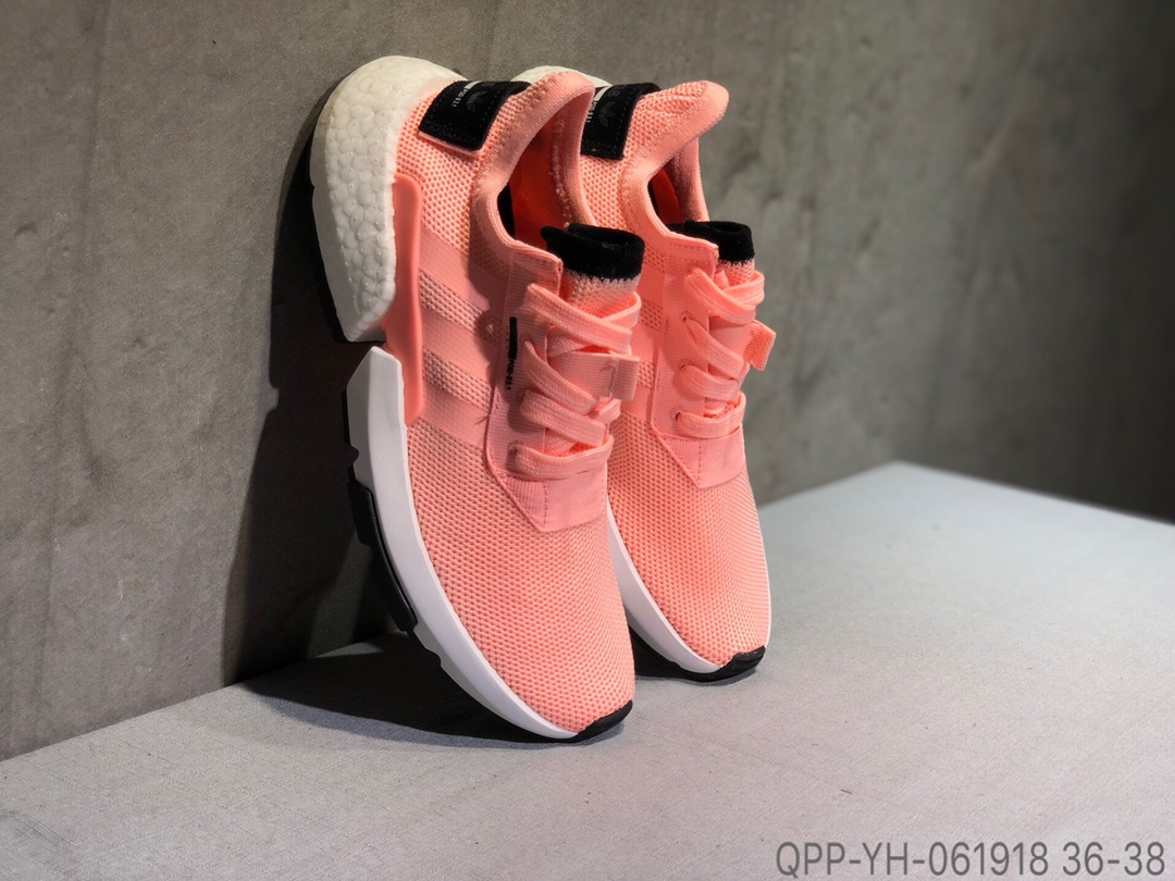 120福利特价 公司级真爆  Adidas POD-S3.1 真爆米花跑鞋