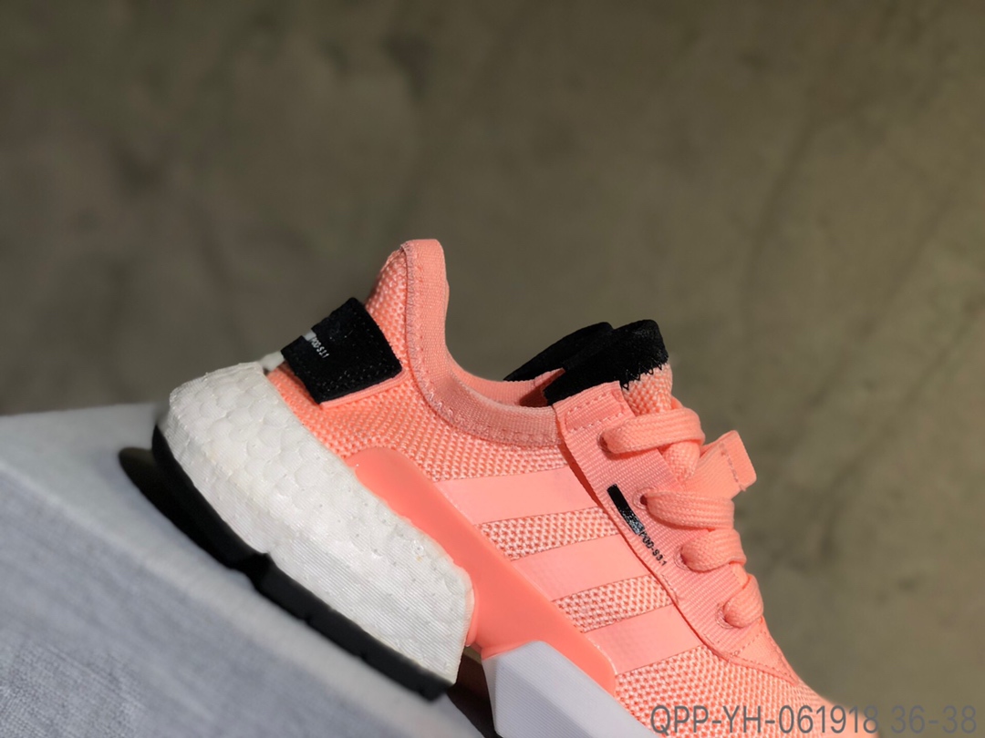 120福利特价 公司级真爆  Adidas POD-S3.1 真爆米花跑鞋